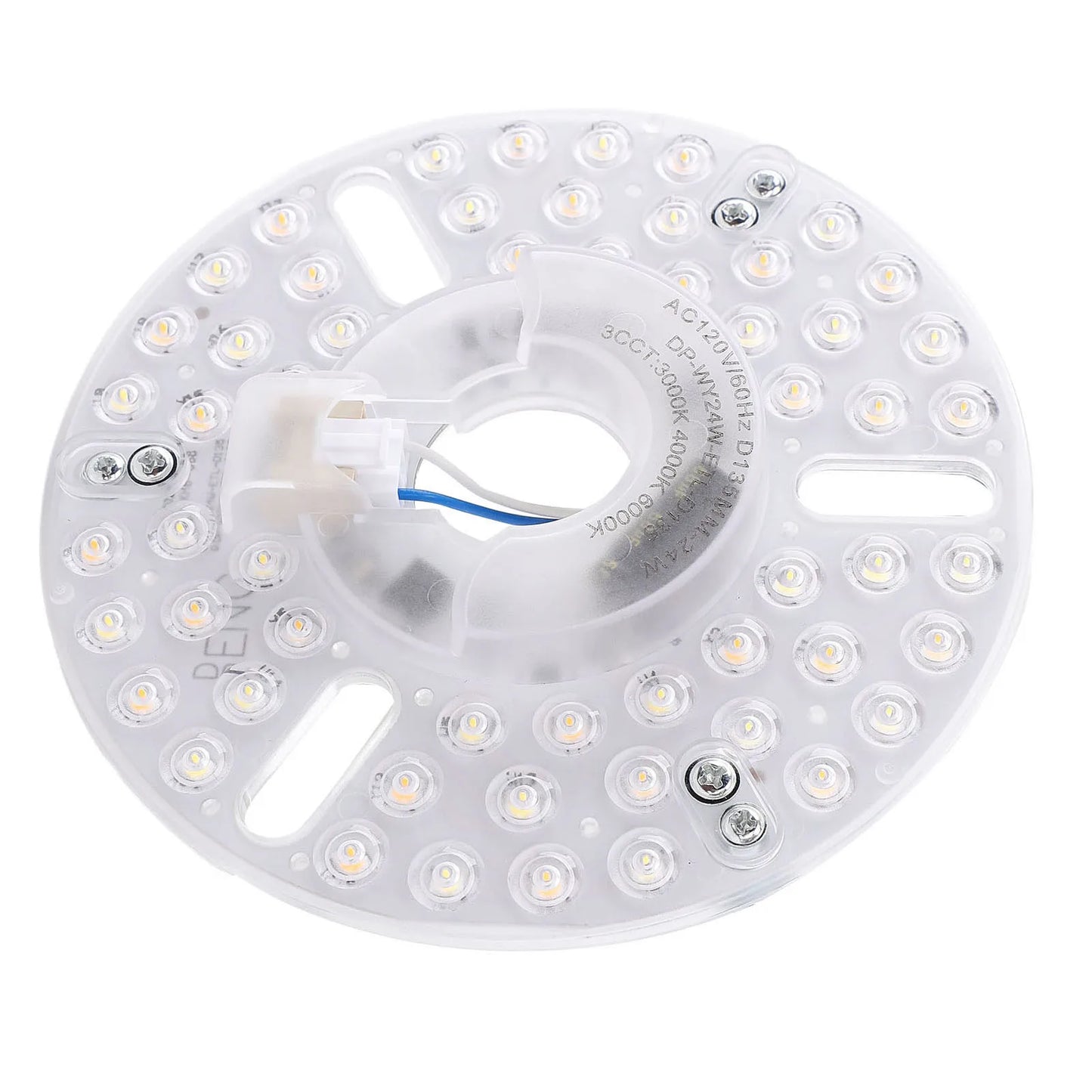Ceiling Fan LED Light Replacement – 24W, 3CCT, Magnetic Install