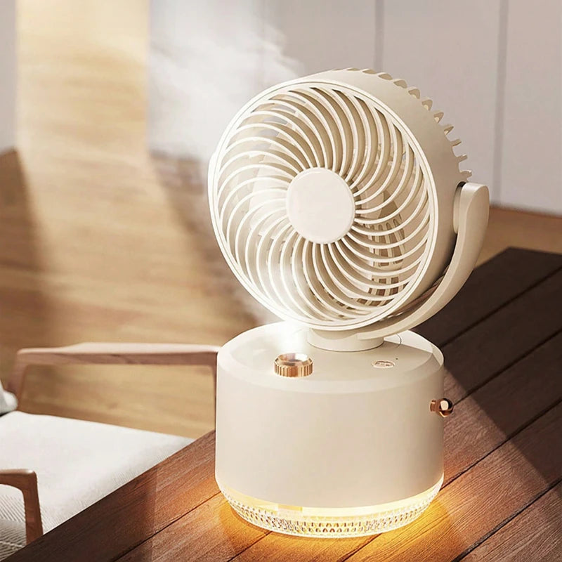 BreezeMist™ 2-in-1 Cooling Fan