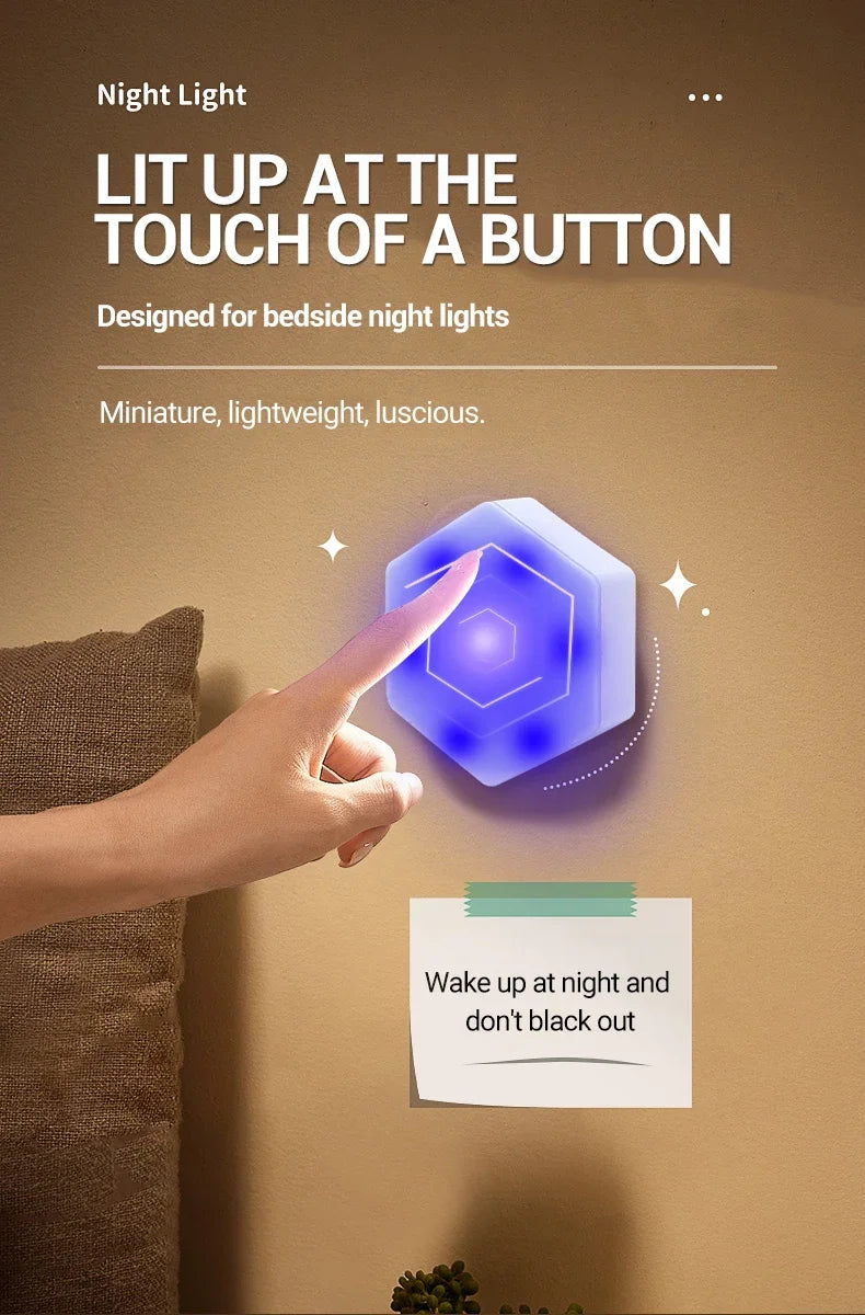 RGB Sound Reactive LED Light - Voice Controlled Music Rhythm Lamp with RGB color APP Control for Gaming Desk/Home/Office/Car