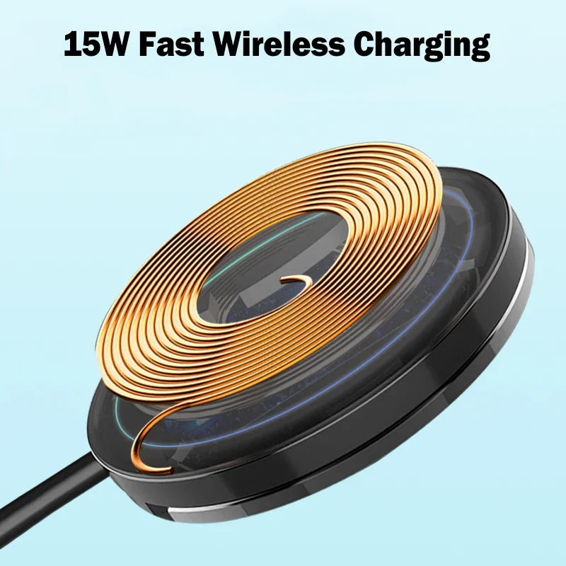 15W Magnetic Wireless Charging for Infinix Note 40 Pro / Note 40 Pro+ / Note 40 40S Wireless Charger Stand for MagCharge