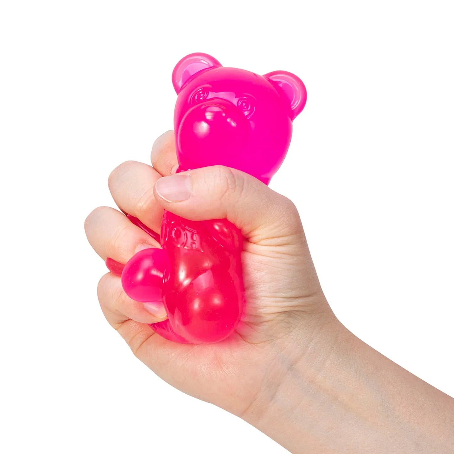 Soft Sensory Desk Ornament: Maltose Bear Shape Stress Reliever, Creative Office Pressure Relief Tool, Aesthetic Room Decoration