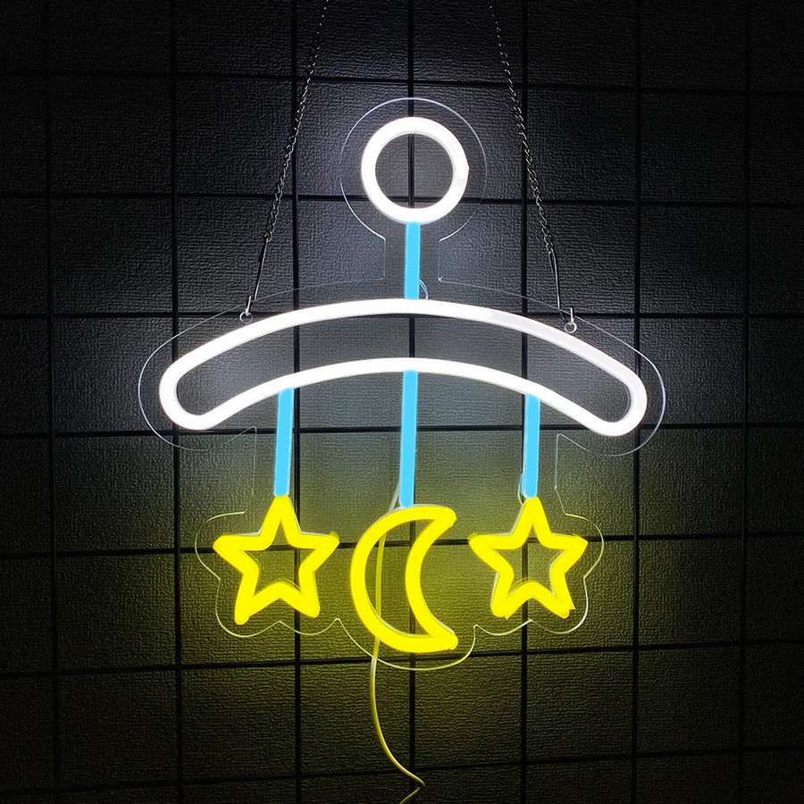 Xingyue Series Neon Signs, Bedroom Wall Wave Signs Led Lights, Used For Man Caves, Bedrooms, Living Rooms, Parties, Bars Decor.