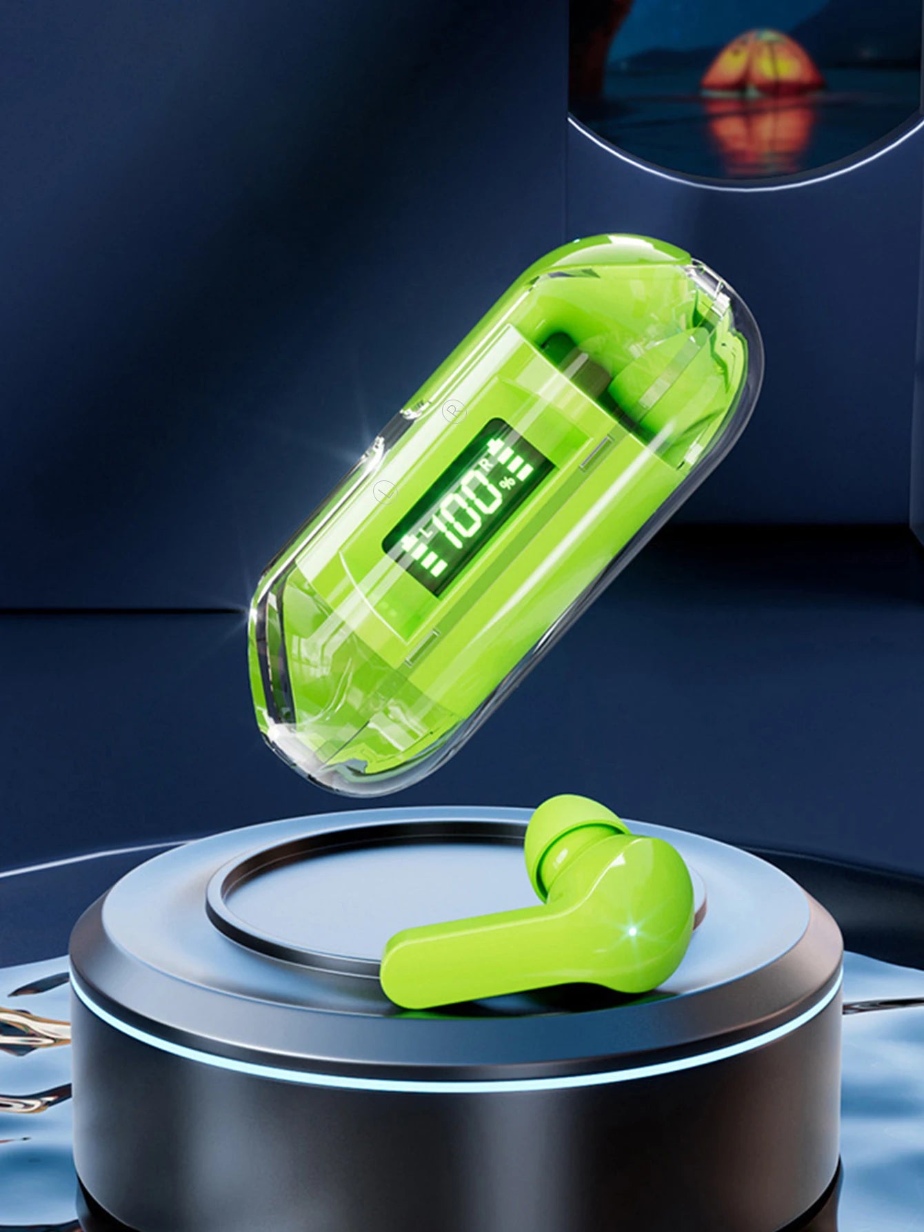 In-Ear Gaming & Music Earbuds with Wireless Charging Case
