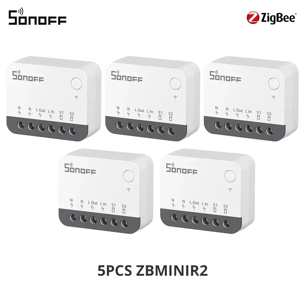 SONOFF Zigbee Smart Switch Relay – ZBMINIR2 Extreme Smart Home Controller