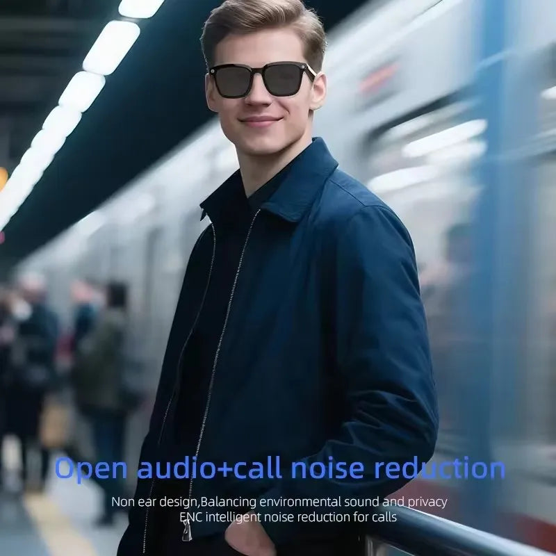 Lenovo AI Smart Glasses with 4K Camera & Real-Time Translation | Bluetooth Audio