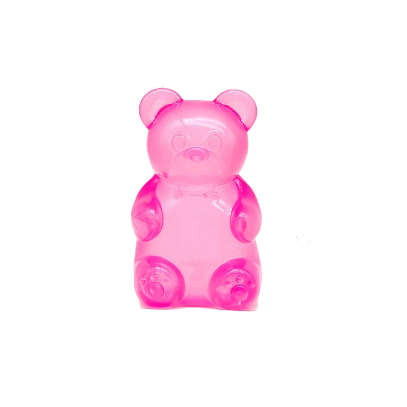 Soft Sensory Desk Ornament: Maltose Bear Shape Stress Reliever, Creative Office Pressure Relief Tool, Aesthetic Room Decoration