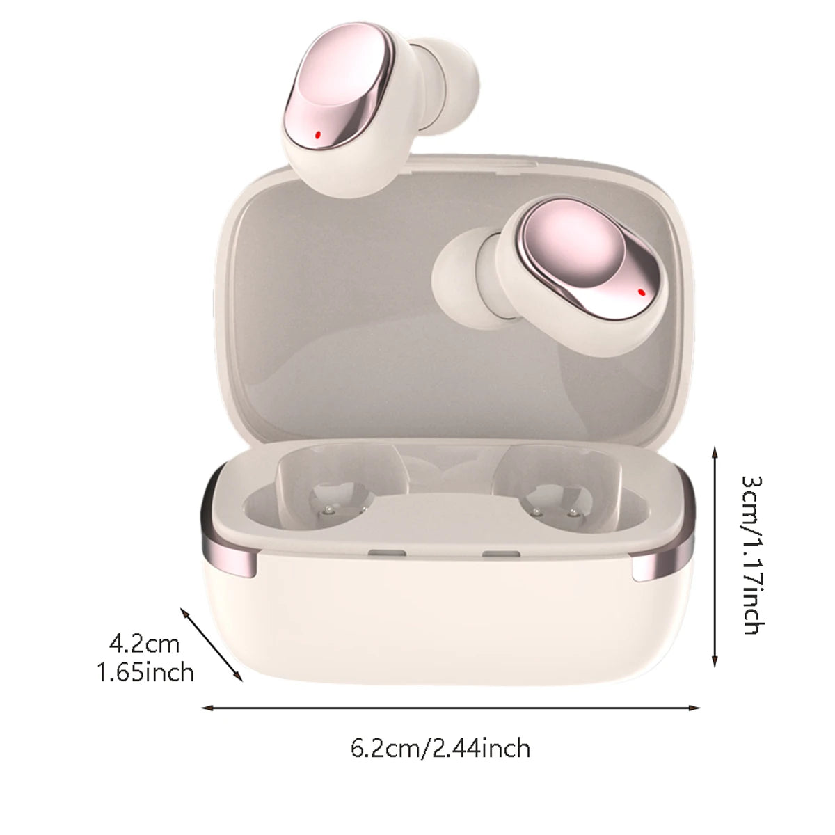 Earbuds with universal compatibility, suitable for all day wear, foldable, and cost-effective high-quality headphones for mobile