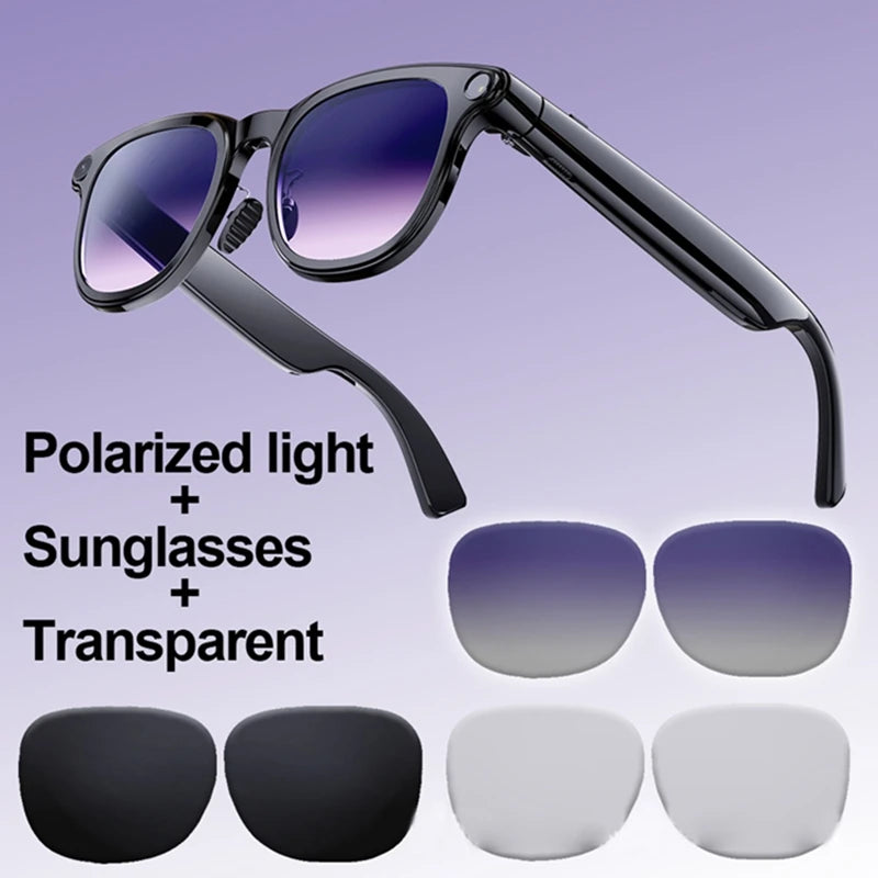 Bluetooth Smart Audio Sunglasses with Built-In Speakers