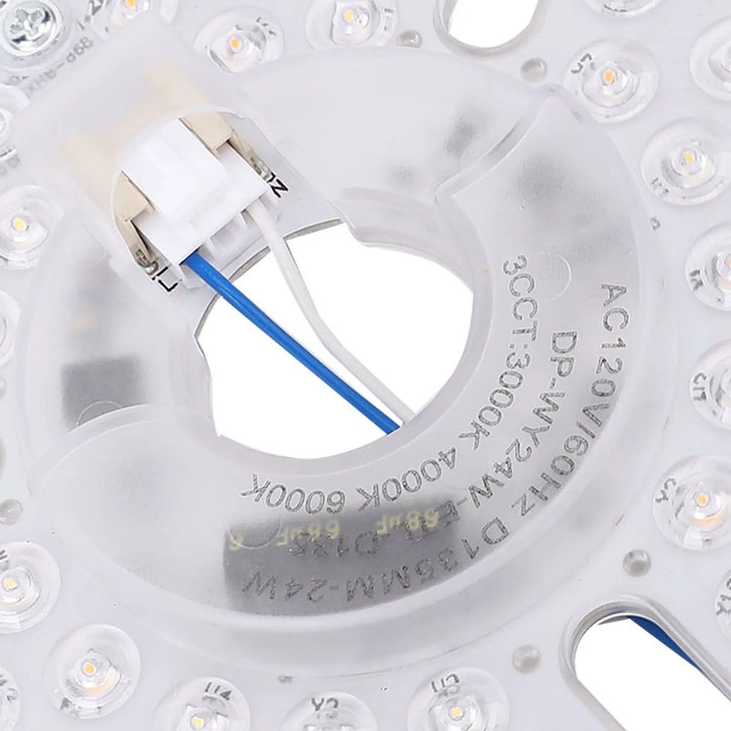 Ceiling Fan LED Light Replacement – 24W, 3CCT, Magnetic Install