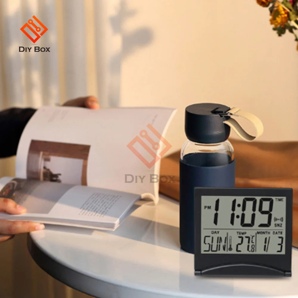 Digital Temperature & Humidity Monitor with Clock & Alarm