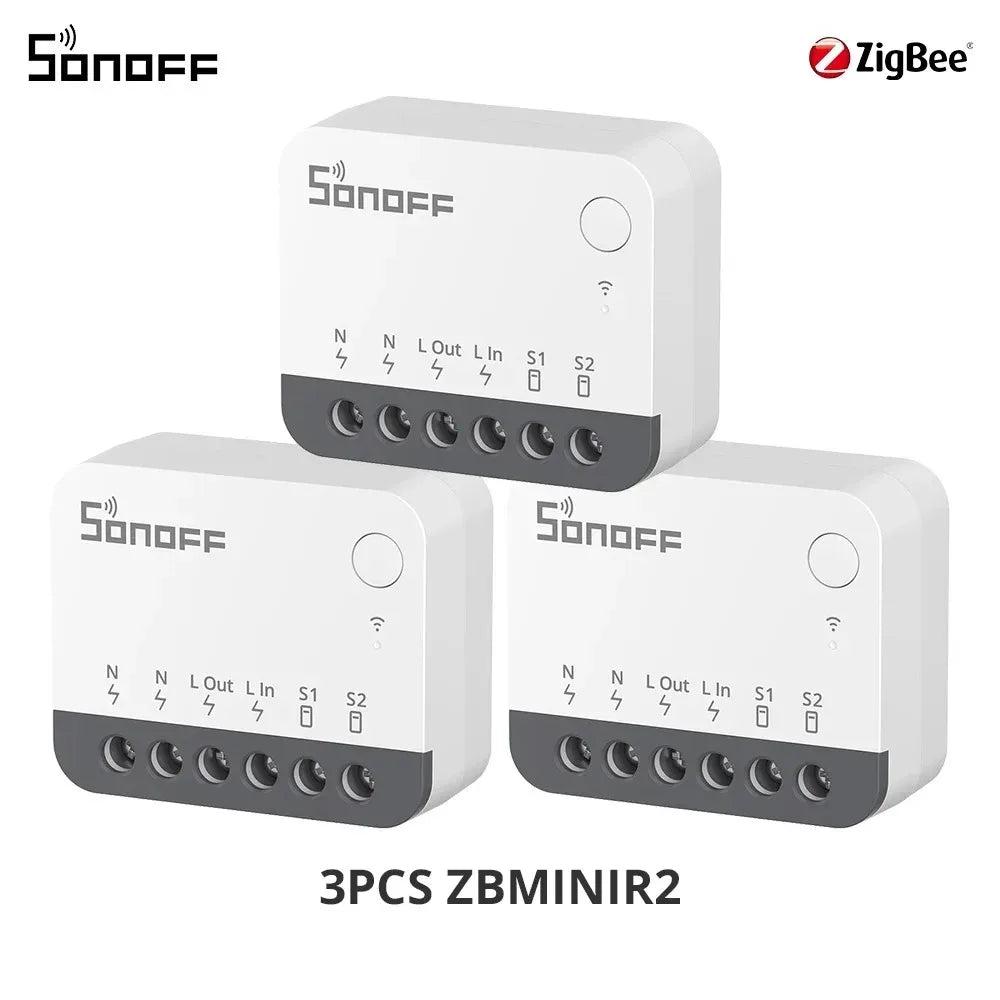 SONOFF Zigbee Smart Switch Relay – ZBMINIR2 Extreme Smart Home Controller