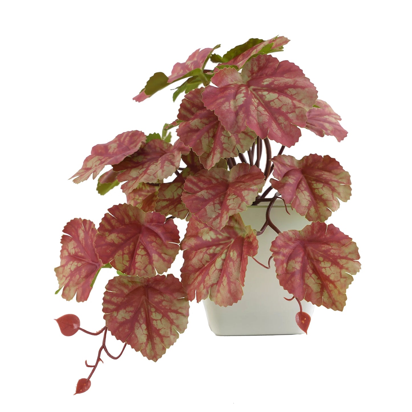 1pc Fake Plants, Small Artificial Plants with Plastic Pots, Fake Potted Desk Plants for Office Home Shelf Decor Indoor Outdoor