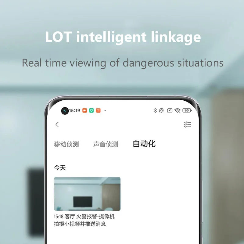 Xiaomi Smart Smoke Detector with App Alerts & Fire Alarm System