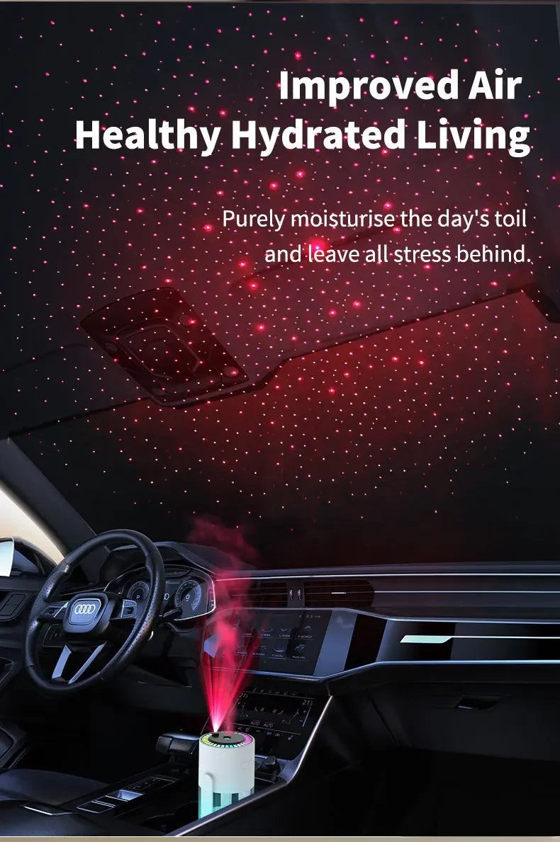StarMist™ Galaxy Projection Humidifier