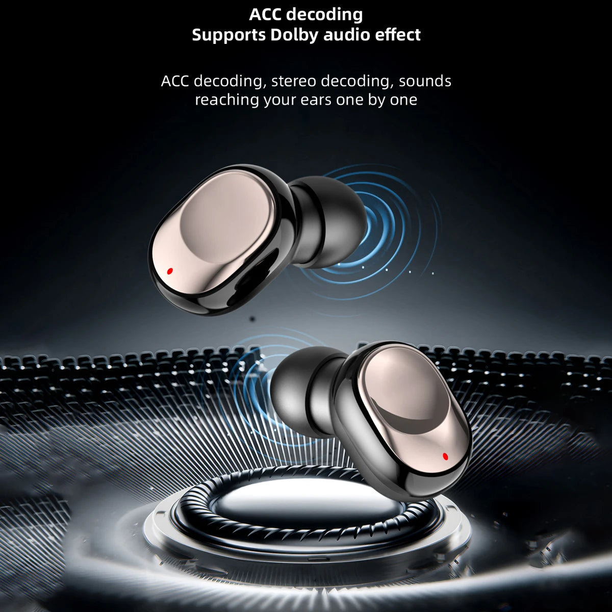 Earbuds with universal compatibility, suitable for all day wear, foldable, and cost-effective high-quality headphones for mobile