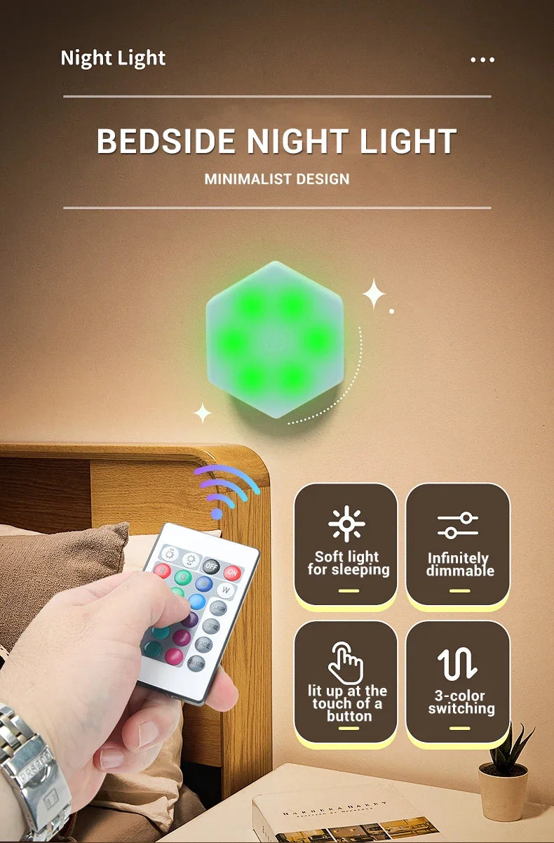 RGB Sound Reactive LED Light - Voice Controlled Music Rhythm Lamp with RGB color APP Control for Gaming Desk/Home/Office/Car