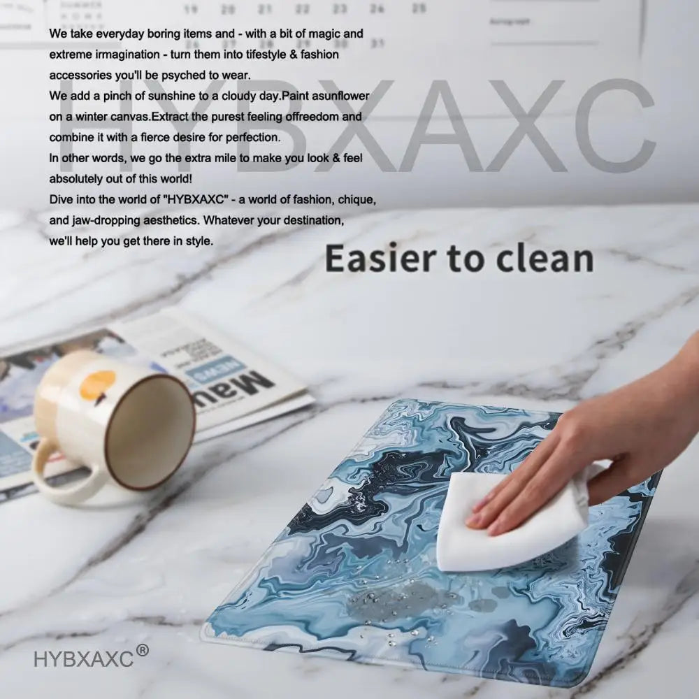 ArcticFlow™ Tempered Glass Gaming Mouse Pad