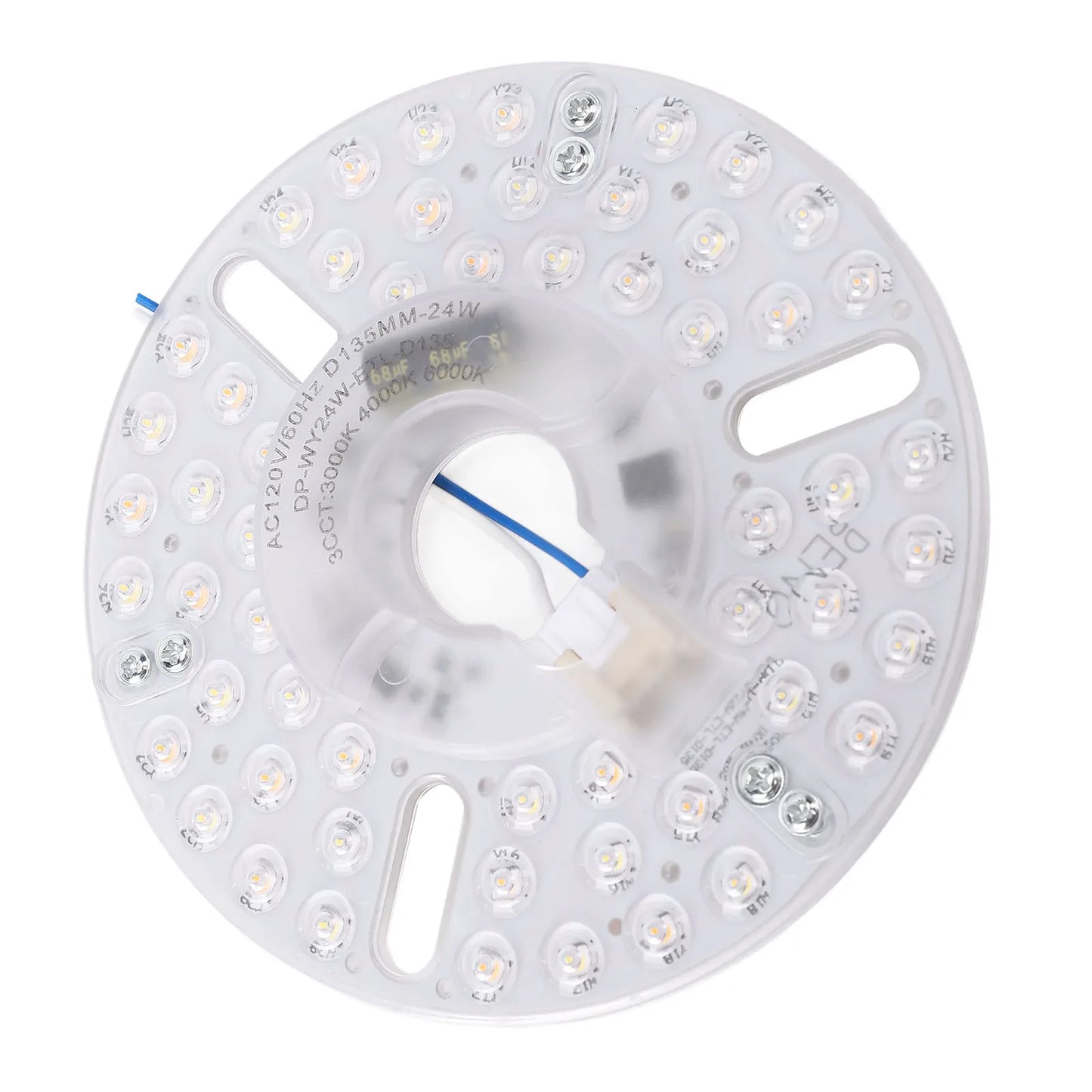 Ceiling Fan LED Light Replacement – 24W, 3CCT, Magnetic Install