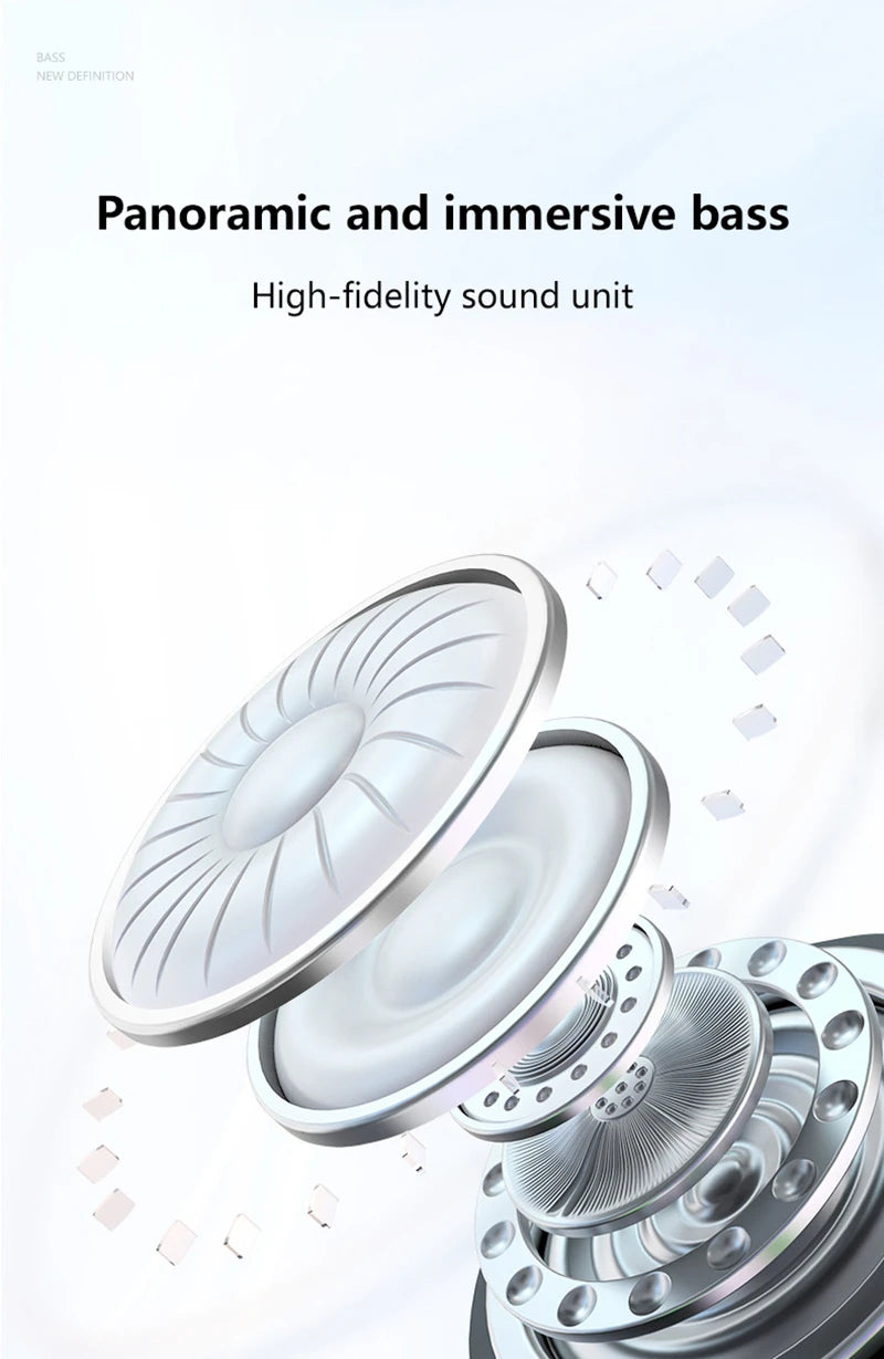 Wireless Bluetooth Earbuds Behind the Ear Sports Running Open-Ear Bluetooth Headphones with Ultra-Long Battery Life Waterproof