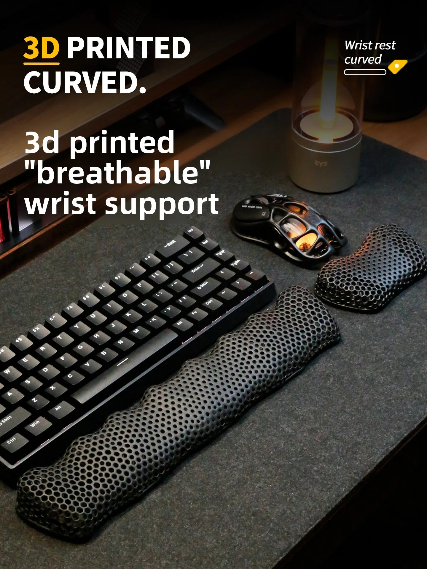FlexNest™ Ergonomic Wrist Rest