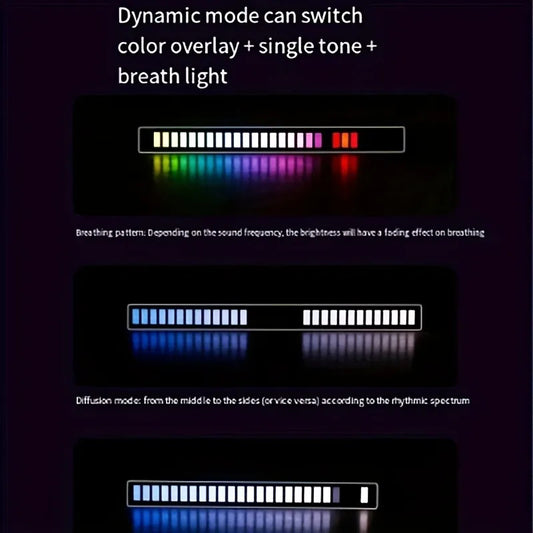 RGB Sound Rhythm Light Bars