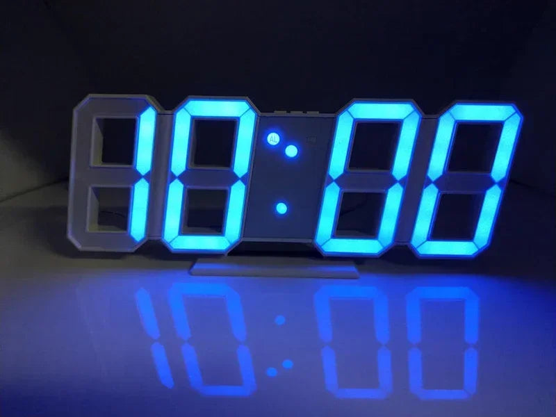 Digital Decoration for Bedroom Desk Watches Led Wall Clock Living Room Alarm Modern Home and Decoration Electronic Table Decor