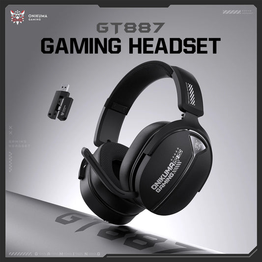 Gaming Headset with Ergonomic Design Breathable Glow Effect 360 Degree Rotatable Microphone Suitable for PS5 PC Notebook