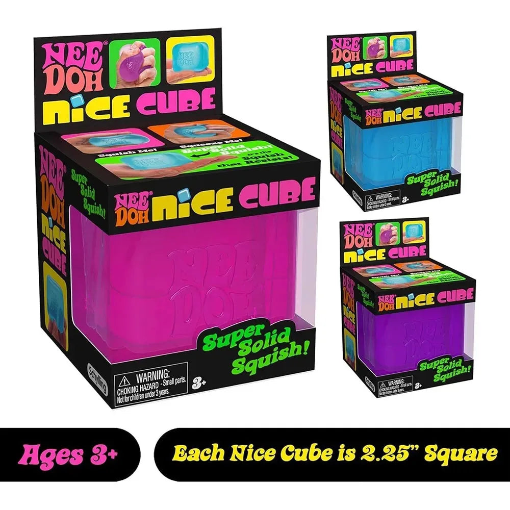 2026 NeeDOH Model Soft Squishy Toy  Nice Cube Sensory Stress Reliever Fidget Tool for Anxiety for Adults & Kids Premium in Stock