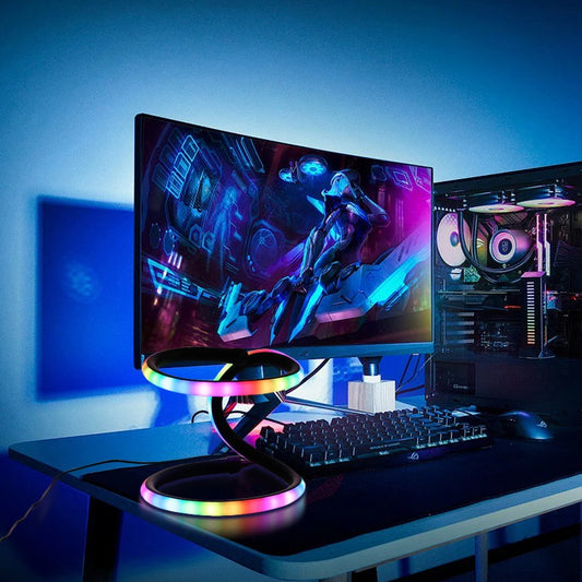 AuraLoop™ RGB Spiral Ambient Lamp