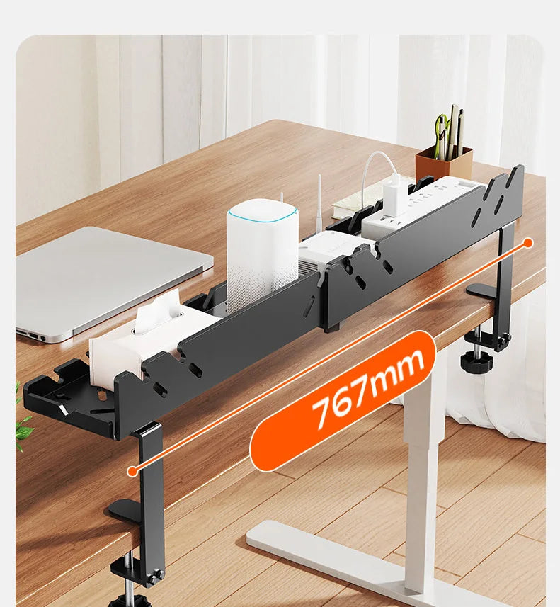 CableVault™ Expandable Under Desk Cable Tray