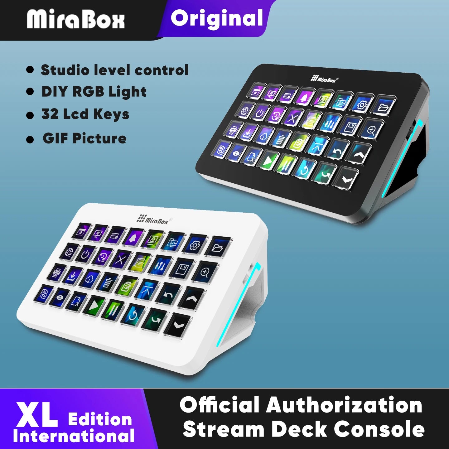 CommandPad™ 32-Key Programmable Macro Keypad