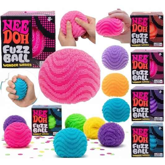 NeeDoh Fuzz Ball Stress Ball