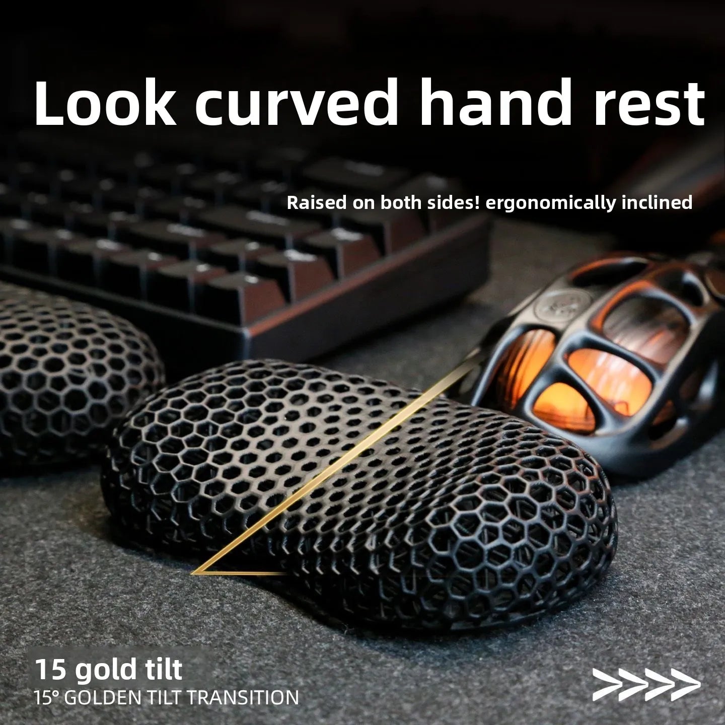 FlexNest™ Ergonomic Wrist Rest